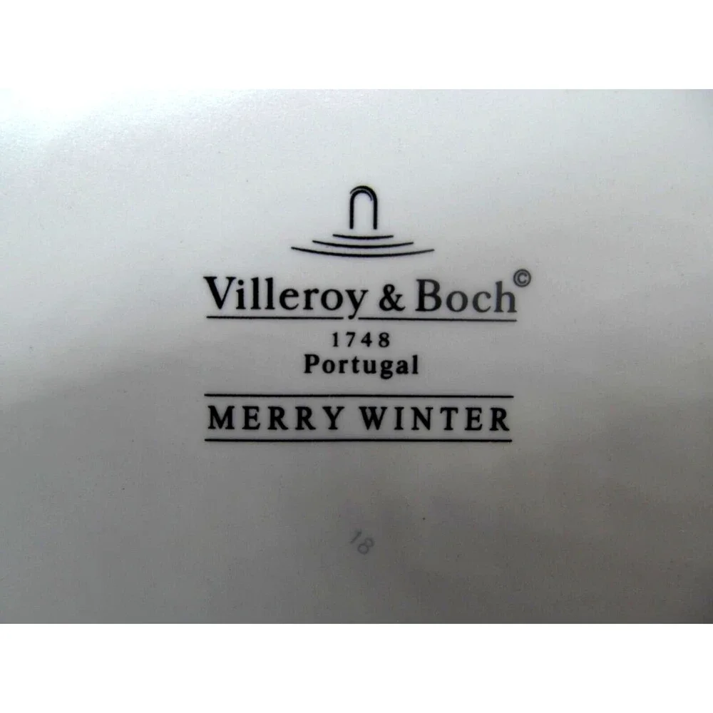 Villeroy & Boch  Merry Winter 12 7/8